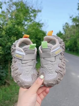 #儿童运动鞋 #时尚童鞋 #学步鞋 #软底软面穿上超舒服 #透气网鞋