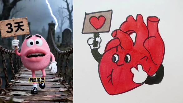 各器官的重要性#简笔画#二次元#动漫#动画#画画