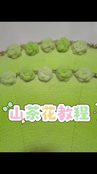 山茶花花朵钩织教程💚💚💚
#钩织作品展示 #创作者中心 #创作灵感