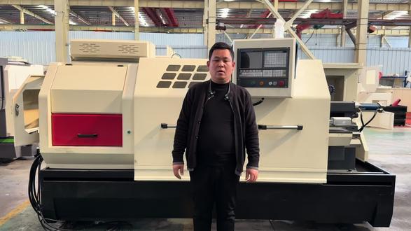 6150/1500液压卡盘,液压尾座#数控机床#6150数控车床 #厂区实拍 #云南一机