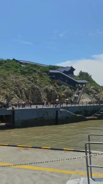 难忘的一天,来普陀山有大雾不让过岸,坐地10小时。