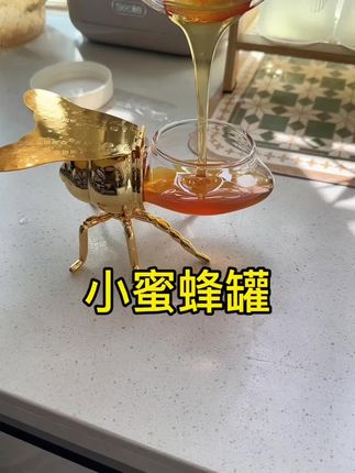 #创作灵感 #蜂蜜 #创意蜂蜜罐 #蜂蜜罐 #好物推荐🔥 这款蜂蜜罐真的太好看了!