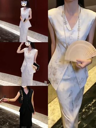 #气质套装 #夏天穿什么 #素颜也出彩的夏日穿搭 #入夏穿搭越简单越好看 #新中式穿搭