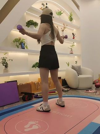 每天坚持几分钟 打造女性好身材#小哑铃#居家锻炼#燃脂暴汗#好物推荐
