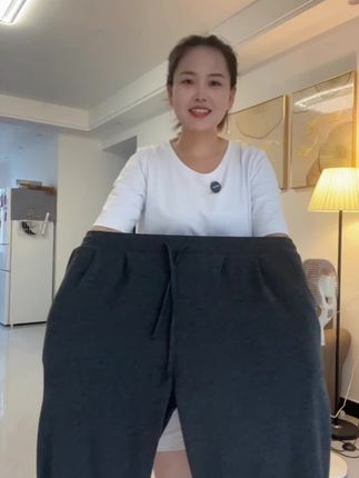 大码可以穿到300斤的阔腿裤,宽宽松松,时尚百搭