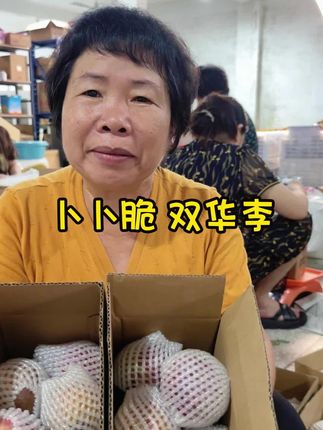 大妈的李子,主打一个高品质,好吃#潮汕大妈#潮汕 #李子 #三月李