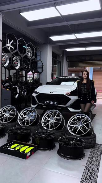 长安univ轮毂升级案例!置换轮毂的看过来😋#我与汽车的日常 #轮毂改装