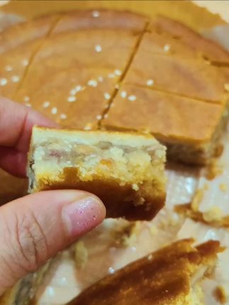 #你的中秋团圆搭子前来报到 馅儿多,松软好吃的大月饼🥮🥮🥮🥮#收工月饼#强烈推荐 #超好吃