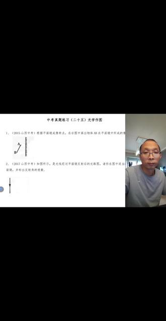 2026年中考光学作图专题#中考 #中考作图题 #光学 #光学作图 #太原物理