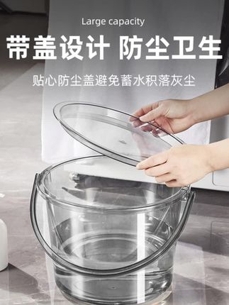 桶储水用水桶家用大容量手提桶大号圆桶加厚宿舍用洗衣桶#好物推荐🔥 #居家好物 #水桶#桶#好物分享