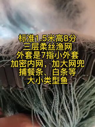 #渔网#小鱼网#丝网#参条网