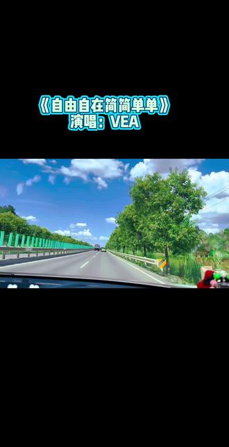 从相册里挑一段高速上的视频,配上这首音乐,简直绝了!满满都是自由的味道~#自由自在简简单单#自由的味道#音乐欣赏#沿途风景