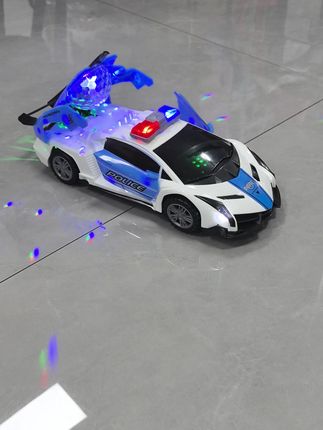 哇 #电动变形警车 #玩具推荐