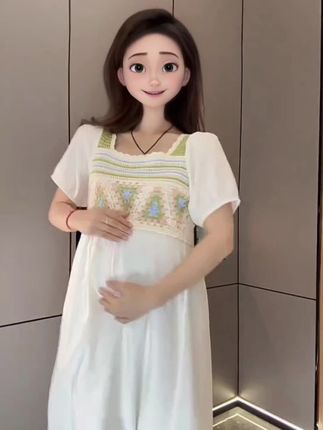 #夏季穿搭 #孕期穿搭 #时尚孕妇装 #不一样的孕妇装