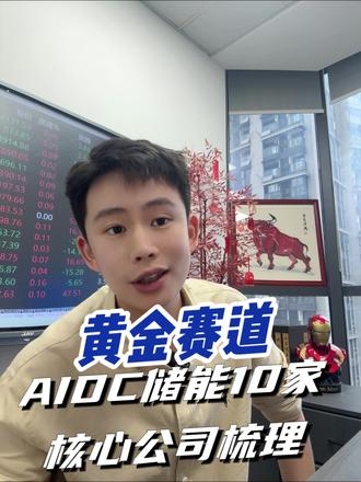 黄金赛道—AIDC储能 ,10家核心公司梳理!