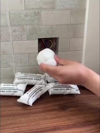 #密封胶泥 家里厨房卫生间老有异味,空调漏风进灰尘,都可以用它填充,可塑性强,密封效果好#防虫防臭 #生活好帮手