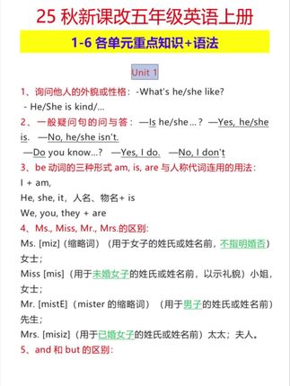 五年级开始,英语就要学习语法了,#语法 是重难点,这本书把#小学英语 语法有表格、漫画、口诀,有趣又好懂。#学霸秘籍#开学必备
