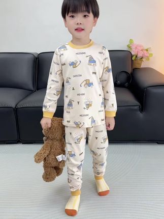 #便宜又好穿 太太太满意这个秋衣裤套装啦!小狗比格家的秋衣裤套装,反季清库存价格太香了,一定要囤两套给娃换着穿!#高品质童装 #儿童秋衣套装 #儿童家居服 #母婴好物