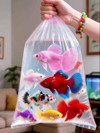 水族箱里最灵动的精灵非孔雀鱼莫属!它们身形小巧,却拖着如梦幻般绚丽的尾鳍,红似烈火、蓝若晴空、绿如嫩芽,游动时仿佛流动的水彩画在水中晕染。 这些小家伙性格温和,喜欢在水草间穿梭嬉戏,时而追逐玩闹,时而静卧休憩,为鱼缸增添满满生机。无论新手老手,养上几条孔雀鱼,就能轻松打造出一个五彩斑斓、活力满满的水下世界! #孔雀鱼 #观赏鱼养殖 #观赏鱼推荐#鱼缸里的大自然