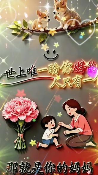 #全世界对你最好的人是母亲 #祝福天下所有的母亲幸福安康 @抖音小助手
