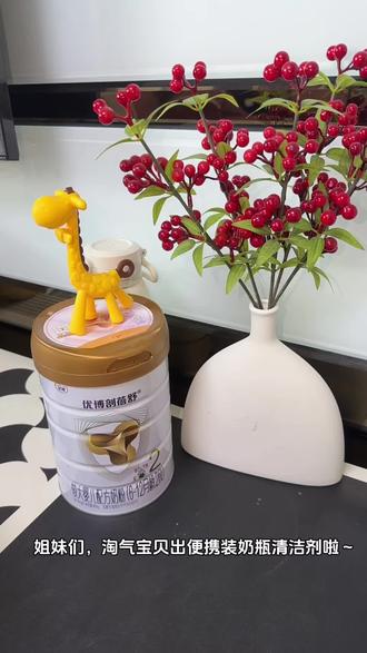 超方便的便携奶瓶清洁剂,出门带娃再也不用担心洗不了奶瓶🍼#taoqibaby清洁剂 #洗奶瓶 #超方便实用好物 #母婴好物推荐