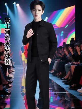 #男士穿搭 #潮男穿搭 #帅气十足 #帅气出场 #男士外套