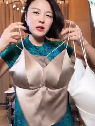 一款舒适的内搭美背真的太重要了#真丝美背 #内搭