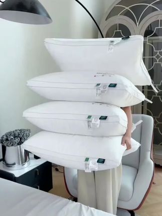枕头护颈椎助睡眠销量第一,枕头学生宿舍专用【买一送一】五星级枕头芯成人单人护颈羽丝绒枕头高弹家用一对家用枕头枕芯一对装2025新款,枕头护颈椎助睡眠,枕芯排行榜第一名最舒服的枕芯#枕头护颈椎助睡眠销量第一 #枕头学生宿舍专用#枕头枕芯一对装2025新款 #枕头护颈椎助睡眠#枕芯排行榜第一名最舒服的枕芯
