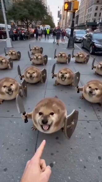 我的刀盾!!!#毛绒玩具 #我的刀盾 #刀盾 #刀盾狗 #刀盾大军