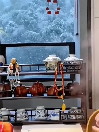 #创意手工摆件 #茶具好物推荐 #收纳整理 #博古架系列
