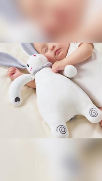 婴儿安抚巾玩偶新生儿柔软可入口啃咬哄睡神器宝宝抓握豆豆绒玩具 #婴儿安抚巾 #豆豆绒玩偶 #哄睡神器