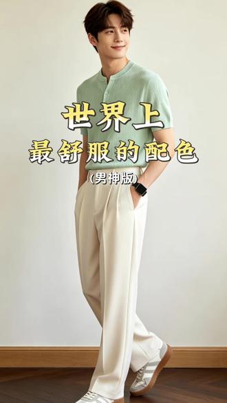男生浅色系搭配思路,温柔显白不挑肤色 #今天穿什么 #简约穿搭 #色系搭配 #夏装上新 #夏季男士穿搭 @DOU+小助手