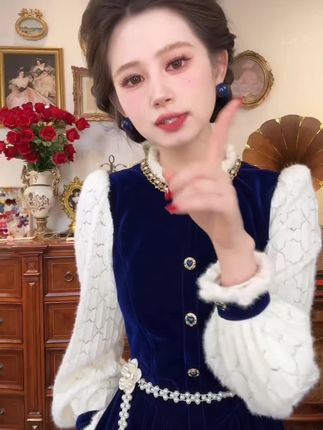 #这也太好看了 #优雅气质 #今天穿什么 #约会穿搭 #显白连衣裙