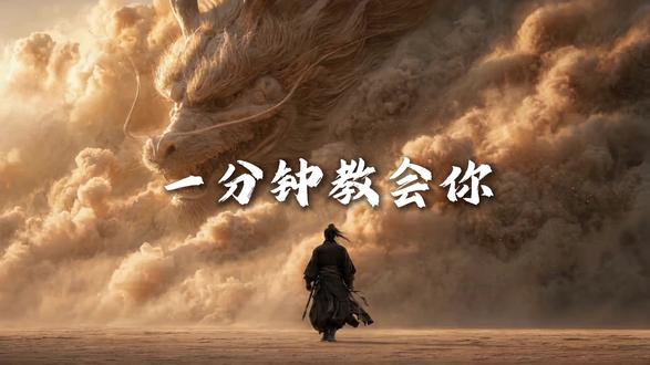 一分钟教会你做,赛博武侠Ai短片(AI短剧都是怎么做的?) #AI #AI短剧 #AIGC #科技 #AI创作者浪潮计划