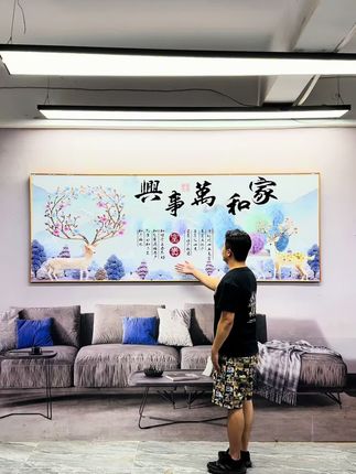 #适合挂在客厅的装饰画推荐 #客厅装饰画 #沙发背景画 #装饰画 #现代简约
