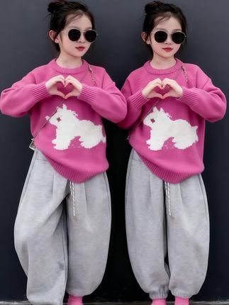 #毛衣 #童装每日穿搭 #女童穿搭 #秋冬穿搭新鲜感在线 #生女儿就是用来打扮的
