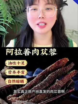 #内蒙古肉苁蓉 #正宗阿拉善荒漠肉苁蓉 #肉苁蓉整根