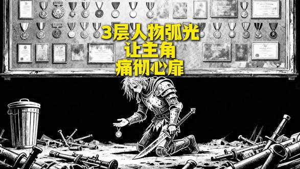 3层人物弧光写法,让主角在失败里重生#新人写小说 #小说 #写作技巧 #网文作者 #怎样写小说