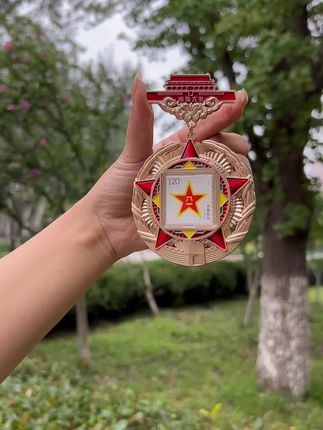 人民的胜利邮票徽章冰箱贴#人民的胜利 #金属冰箱贴 #祖国万岁
