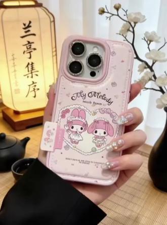#大年初六送穷日
爱心美乐蒂适用苹果iphone17AⅠR手机壳16防摔15女14卡通13防摔12#手机壳 #这个手机壳真的长在我心巴上了 #仙女必备 #好物推荐🔥