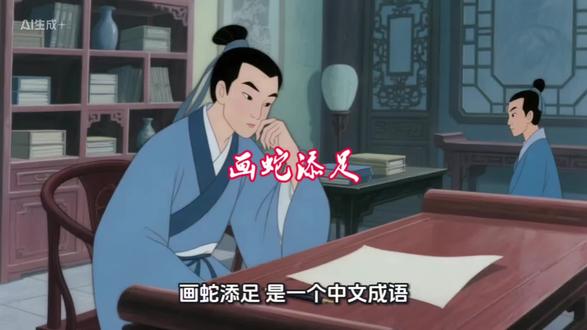 经典成语--画蛇添足