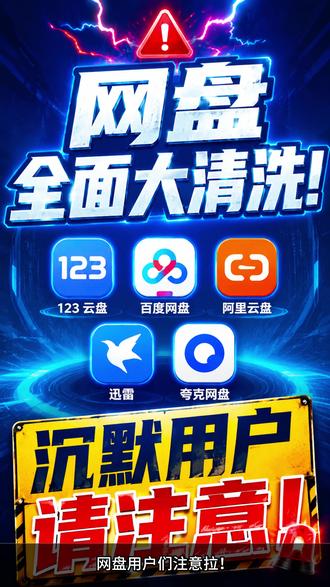 网盘公司清理“沉默用户”,赶紧保住你的资源! #百度网盘 #夸克网盘 #123云盘 #阿里云盘#流量扶持