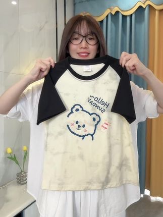 #女童T恤 #面料柔软舒适 #高品质童装 #纯棉t恤 #女童穿搭