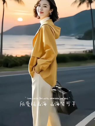 这件黄色外套绝了!洋气到炸,设计感藏不住 谁能拒绝一款春秋都能穿的设计感外套?2025新款真的长在我审美上!颜色是那种让人看了心情变好的暖黄色,慵懒中带着点小个性。设计感在线但不夸张,日常穿完全没问题,小众属性拉满,不怕和别人撞衫。版型宽松显瘦,各种身材都能hold住,搭配简单的内搭就很出片。穿它出门,回头率超高,百搭又洋气! #黄色外套穿搭#小众设计感女装 #慵懒风外套推荐 #百搭洋气女装#减龄气质