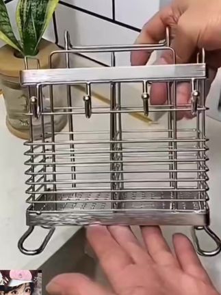 #不锈钢筷子收纳筒 #厨房好物  #居家好物  #通风沥水  #容量大环保又结实