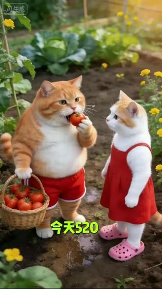 今天520,胖橘猫如何对付老婆? #胖橘猫#橘猫搞笑视频#创作者分成计划#橘猫