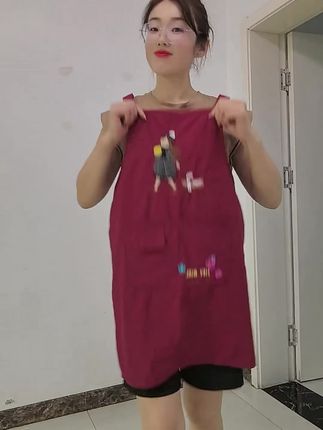 #防水围裙 #围裙 #在家也要美美哒 #家居围裙#上班工作围裙