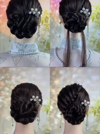 #发型教程#旗袍发型 #手残党也能学会的发型 #发型决定气质