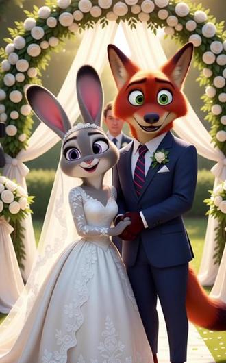 如果朱迪和狐尼克结婚,会是什么样? 我用 AI
把两只动画角色
变成了一场“真实”的婚礼
不是画师画的
是普通人也能用的 AI 工具生成的
原来,童话真的可以走进现实 !
工具在我主页
#朱迪尼克 #疯狂动物城 #如果他们结婚 #AI创作 #一张图生成视频