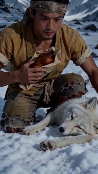 你是否在去年冬天用酱板鸭救过一只狐狸? 网龙版来了,别眨眼,看到最后!#反转 #搞笑 #酱板鸭 #00后运营